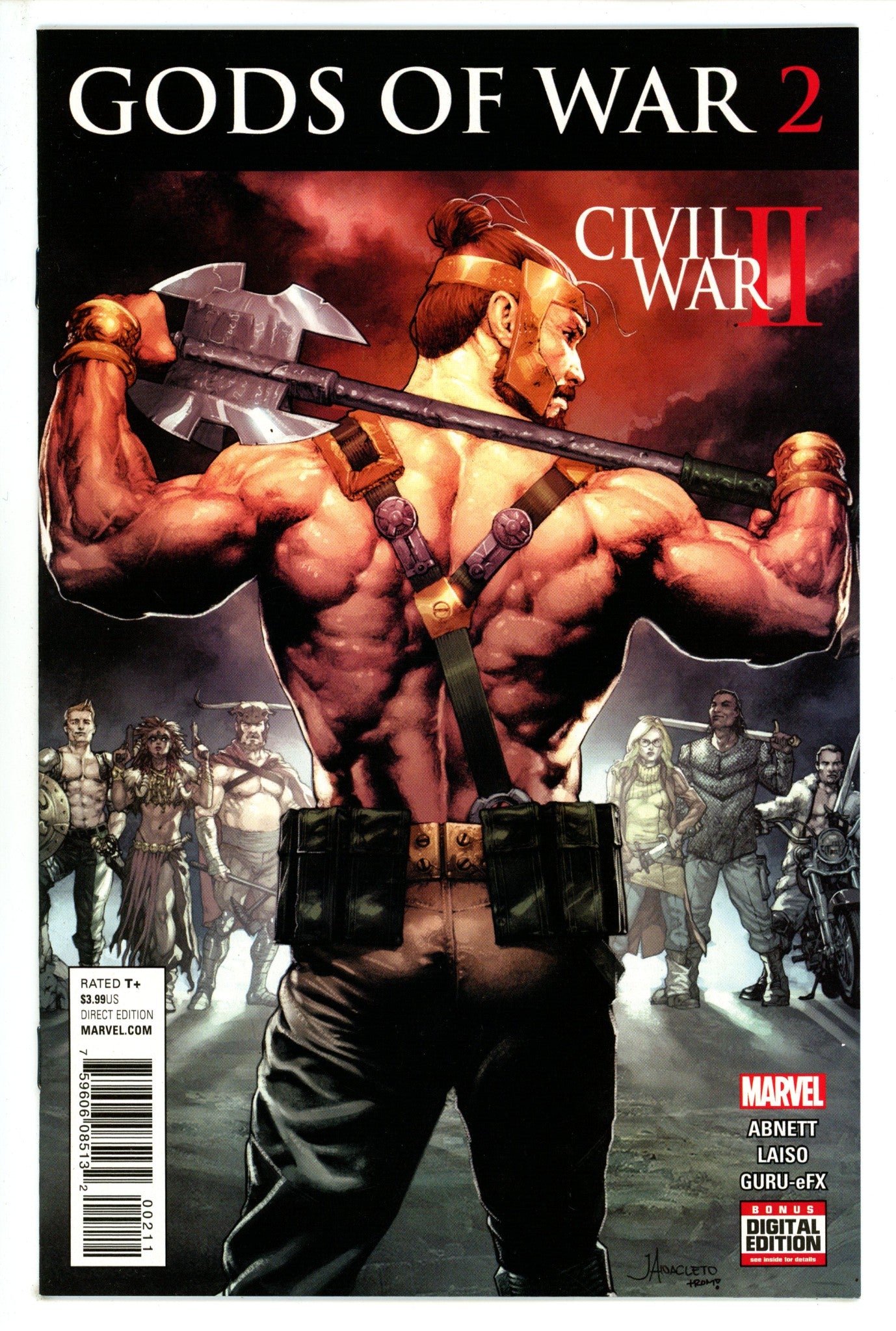 Civil War II: Gods of War 2 High Grade (2016) 