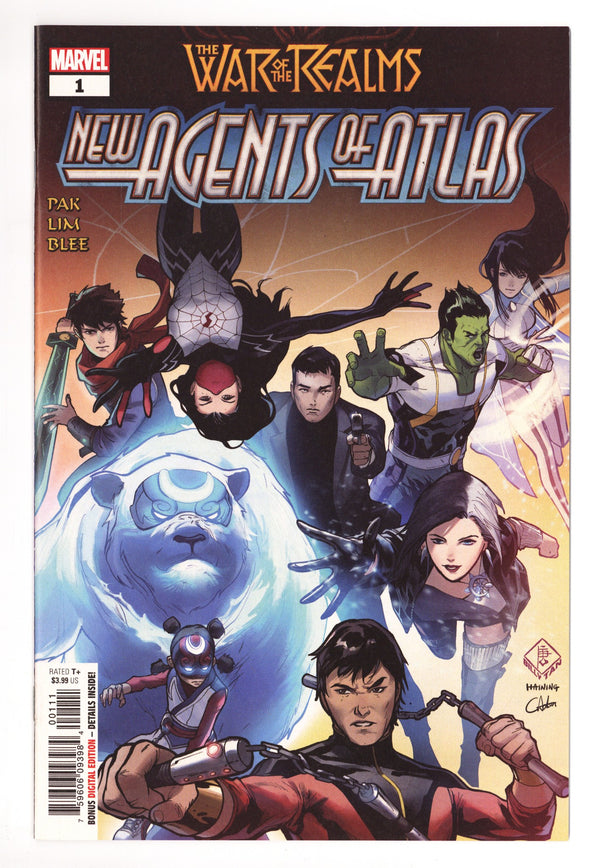 War of the Realms: New Agents of Atlas 1 NM- (9.2) (2019)