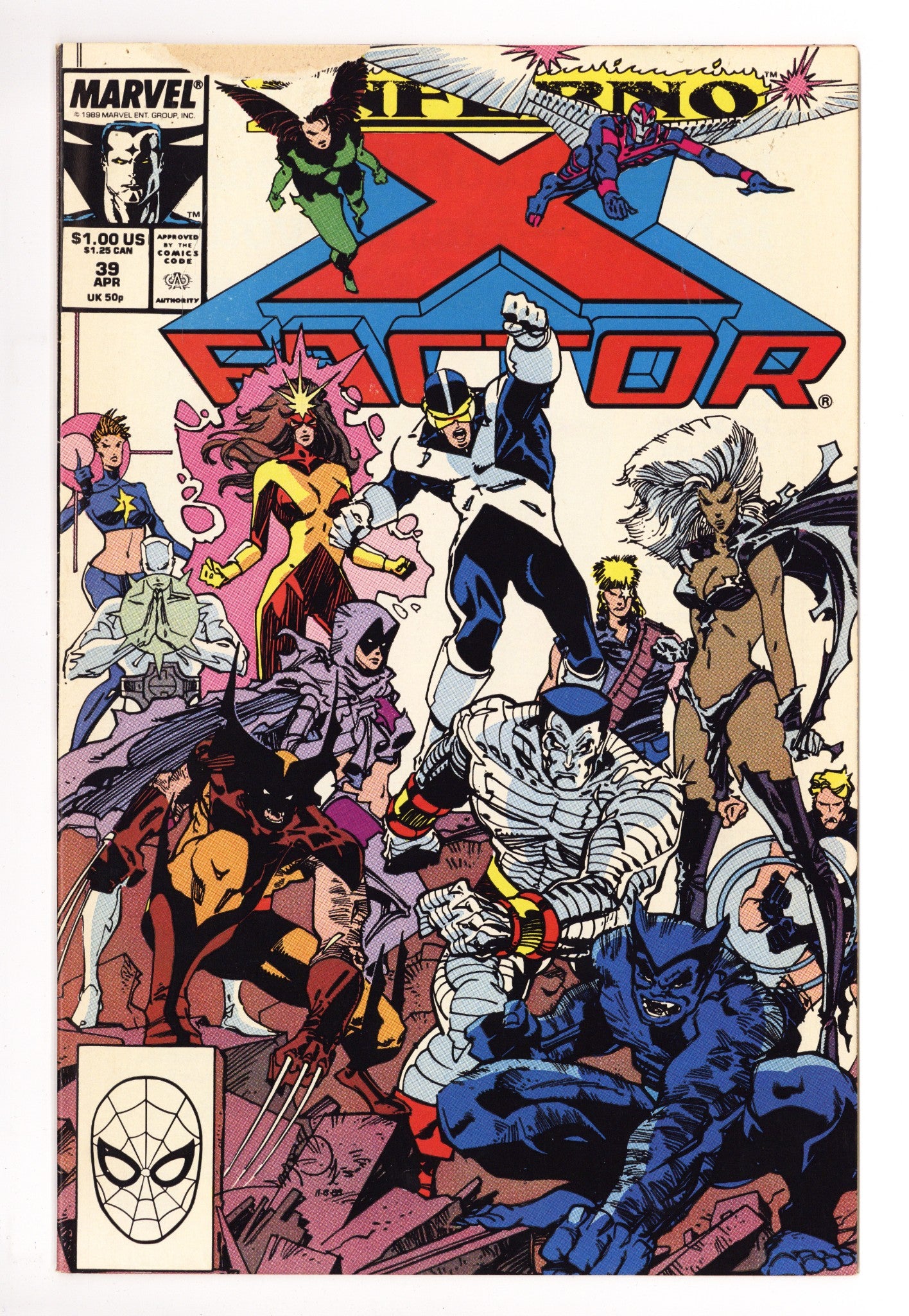 X-Factor Vol 1 39 Low Grade (1989) 