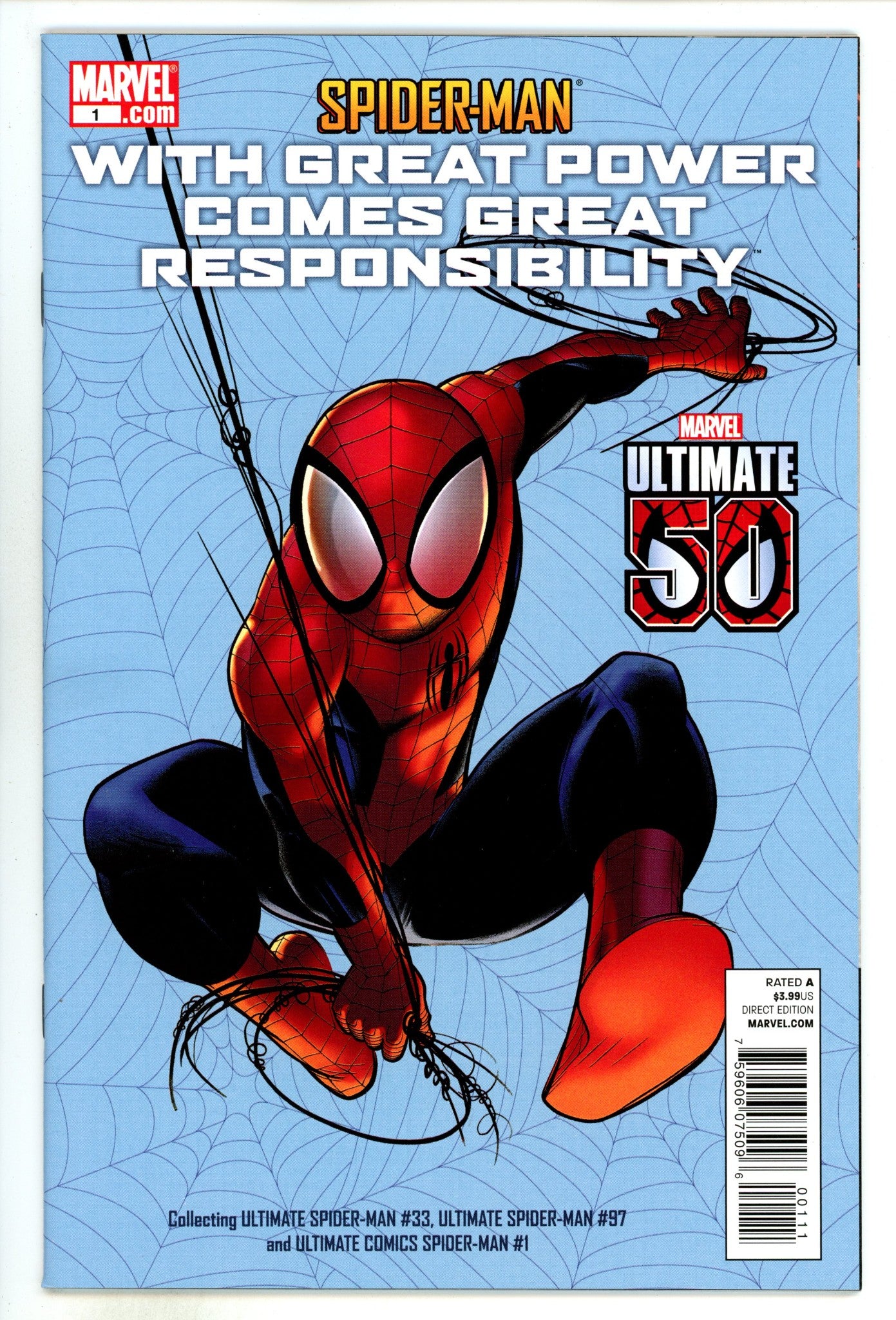 Spider-Man: With Great Power Comes Great Responsibility 1 High Grade (2011) 