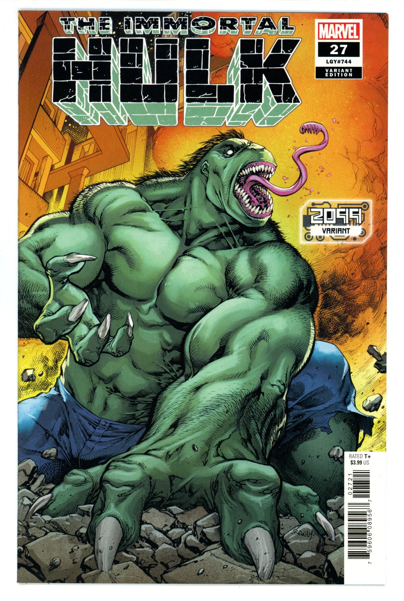 Immortal Hulk 27 High Grade (2020) Raney Variant 