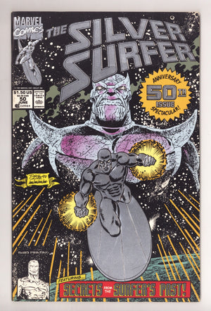 Silver Surfer Vol 3 50 Mid Grade (1991) 3rd Print