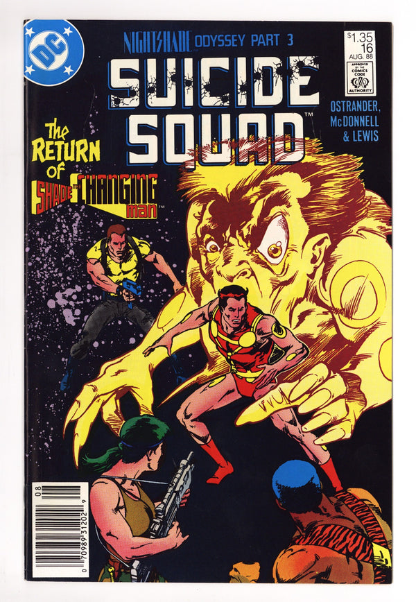Suicide Squad Vol 1 16 VF+ (8.5) (1988) Canadian Price Variant