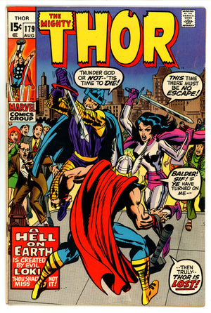 Thor Vol 1 179 FN/VF (7.0) (1970)