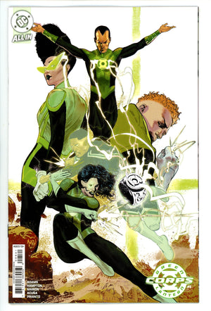 Green Lantern Corps Vol 4 5 Montos Incentive Variant NM- (2025)