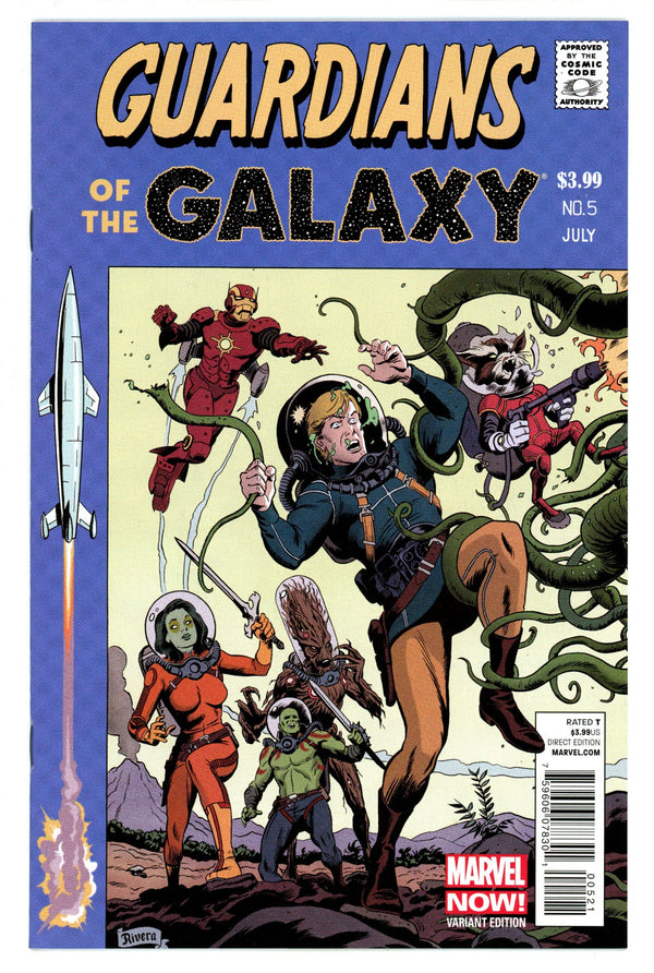 Guardians of the Galaxy Vol 3 5 VF/NM (9.0) (2013) Rivera Incentive Variant