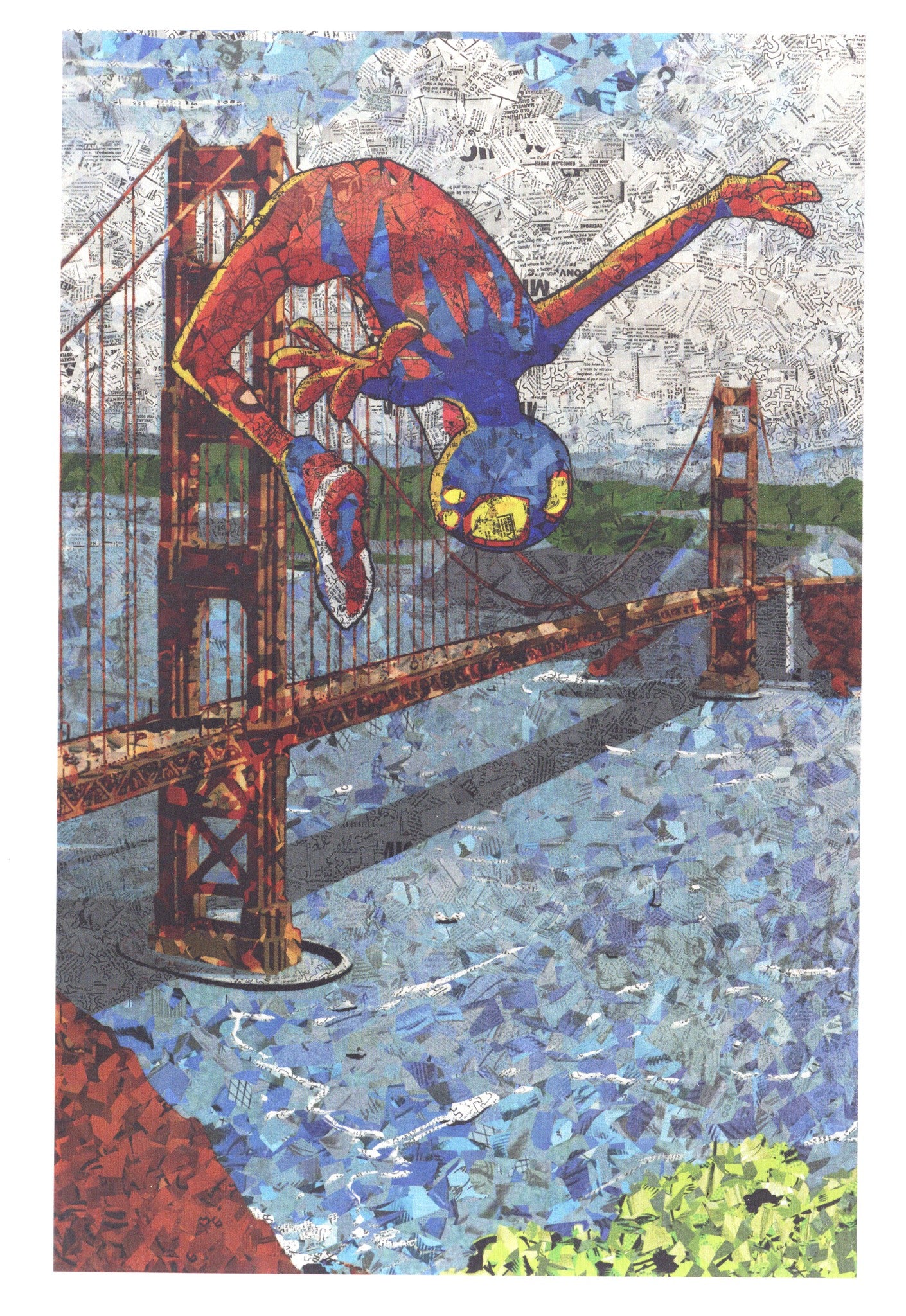 Spider-Boy Metal Print         ()        