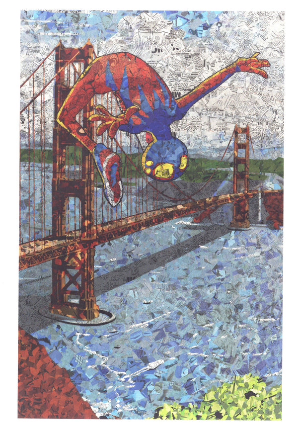 Spider-Boy Metal Print ()