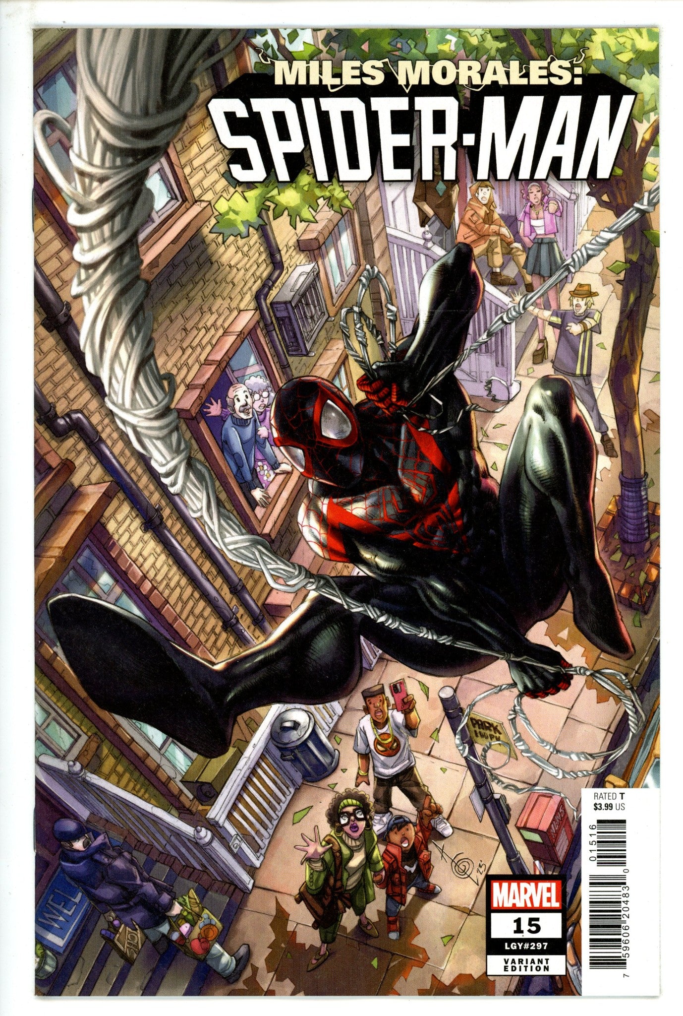 Miles Morales Spider-Man Vol 2 15 Quah Incentive Variant NM- (2024)