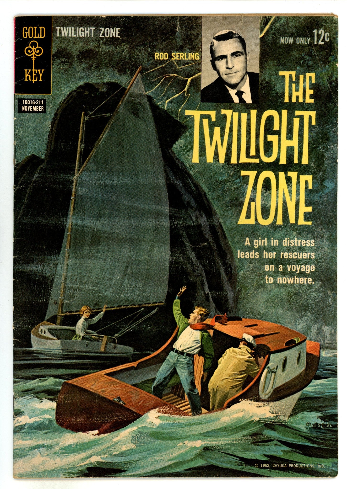 The Twilight Zone 1 VG+ (4.5) (1962) 