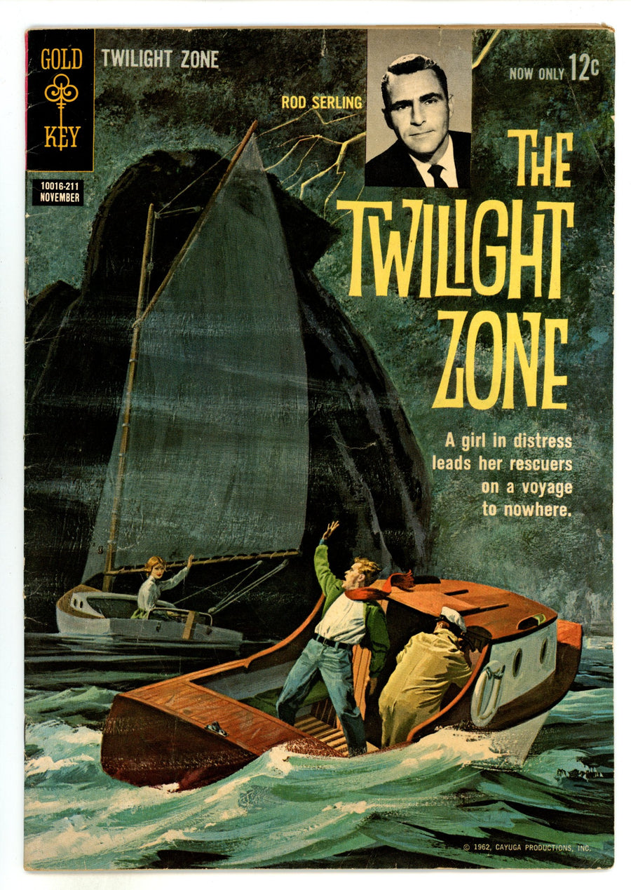 The Twilight Zone 1 VG+ (4.5) (1962) 
