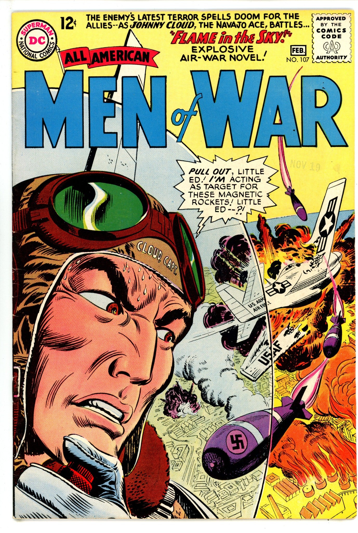 All-American Men of War 107 FN (6.0) (1965) 