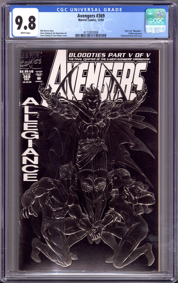 The Avengers Vol 1 369 CGC 9.8 (NM/M) (1993)