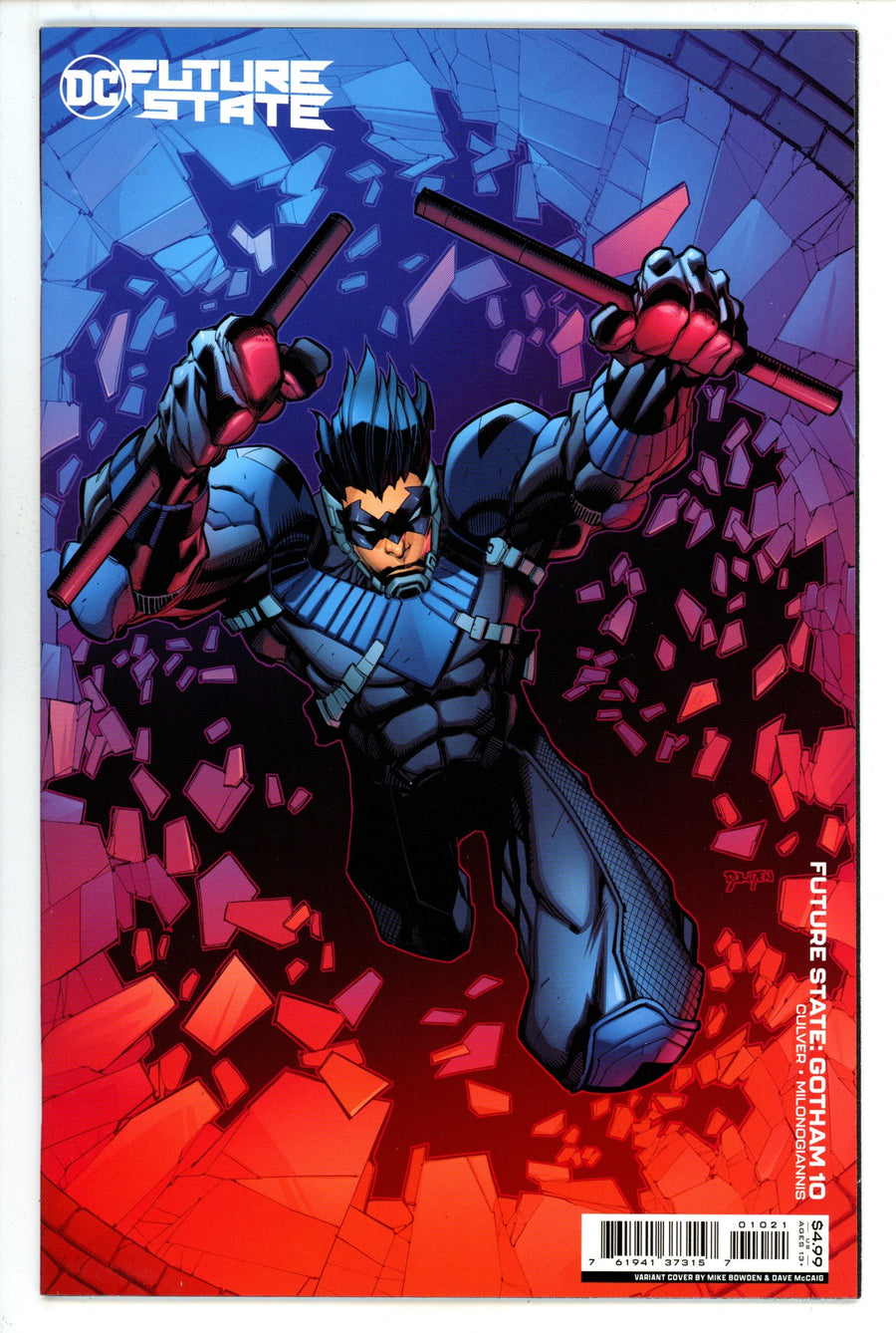 Future State: Gotham 10 High Grade (2022) Bowden Variant 