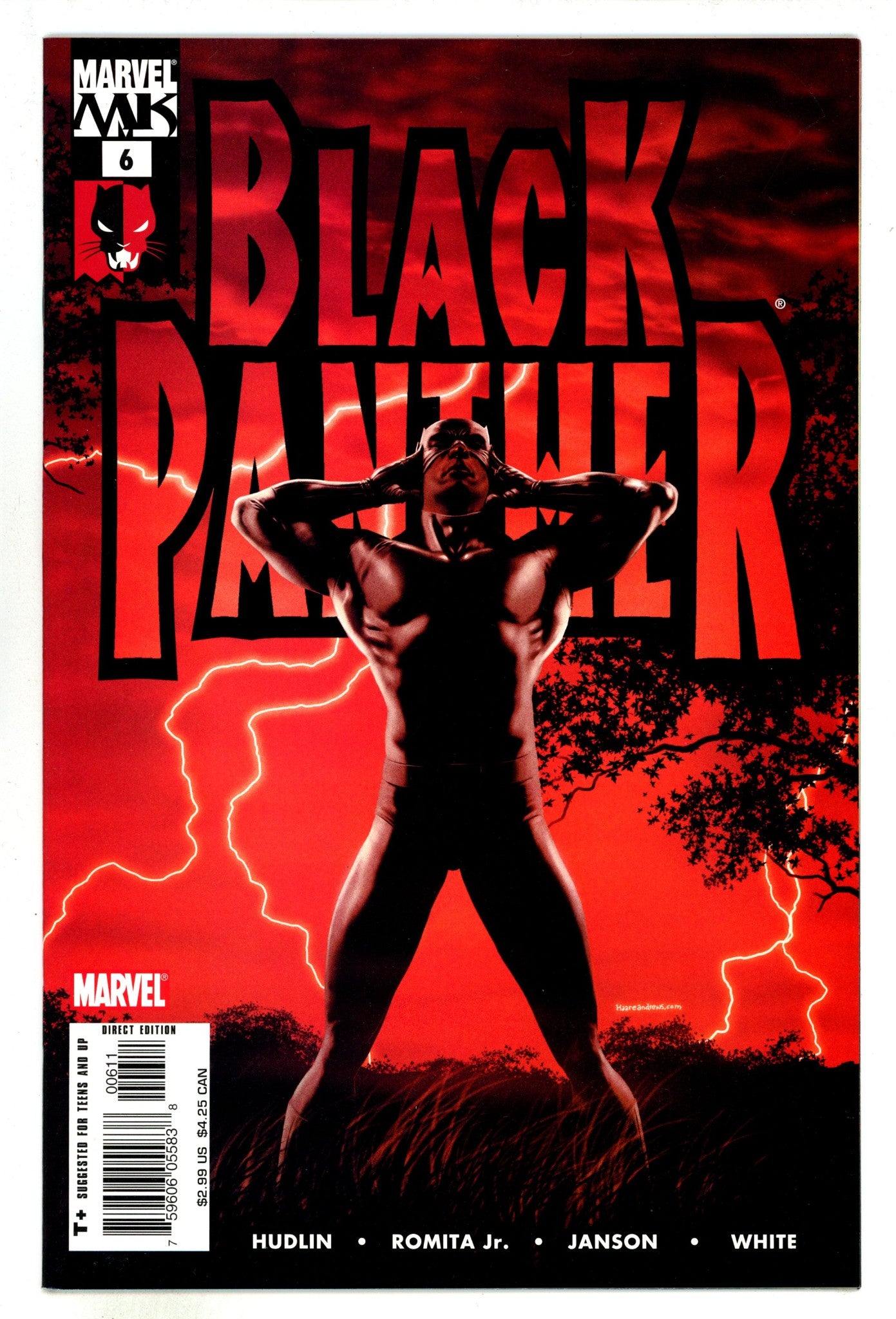 Black Panther Vol 4 6 High Grade (2005) 