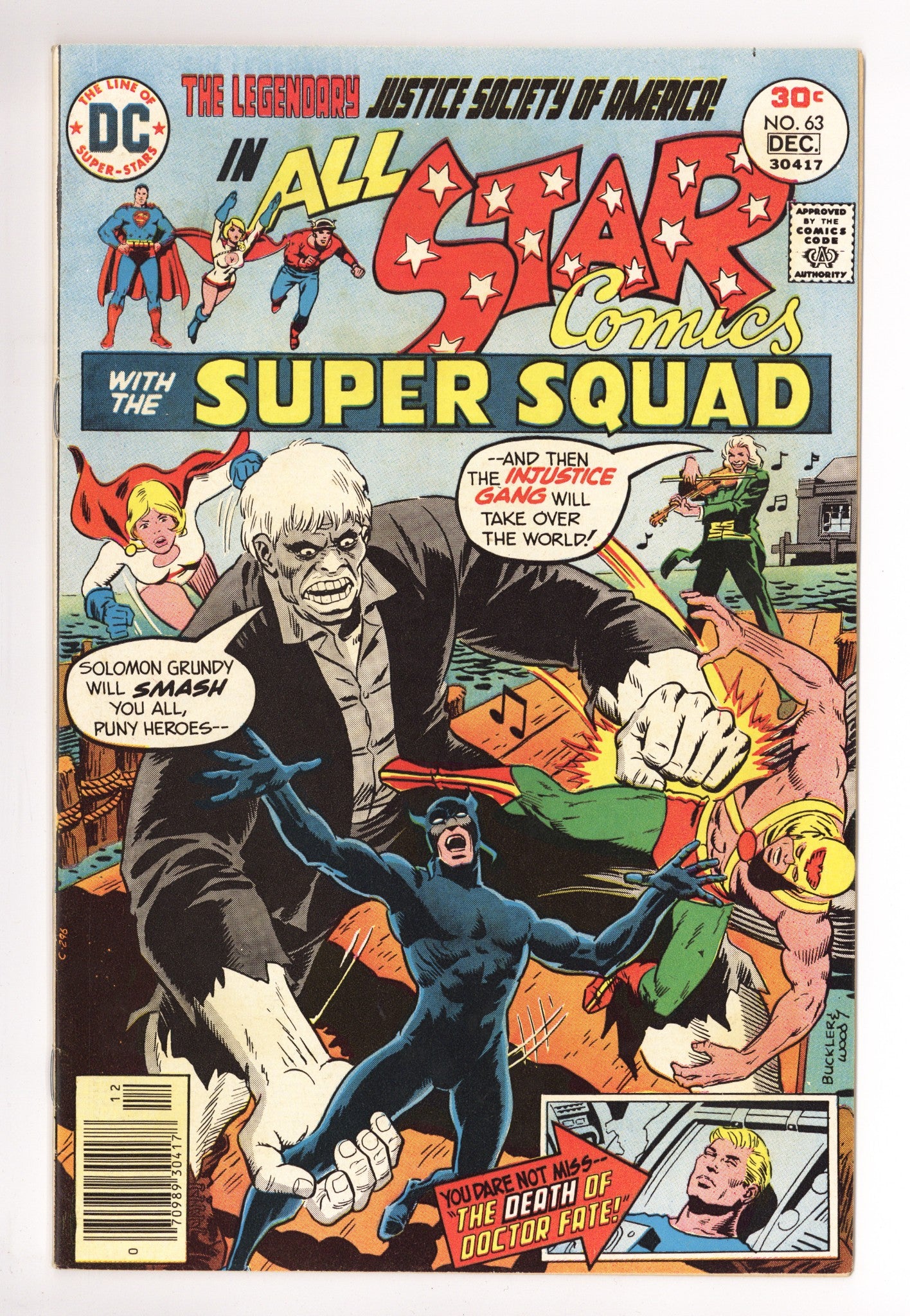 All-Star Comics Vol 1 63 FN/VF (7.0) (1976) 