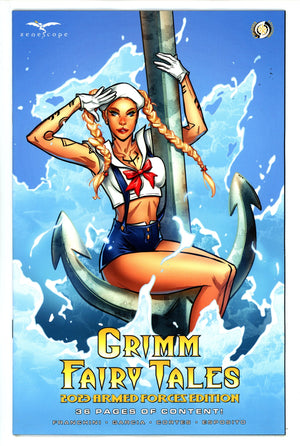 Grimm Fairy Tales 2023 Armed Forces Appreciation 1 Valentino Variant (2023)