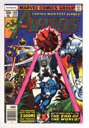 The Avengers Vol 1 169 Low Grade (1978)
