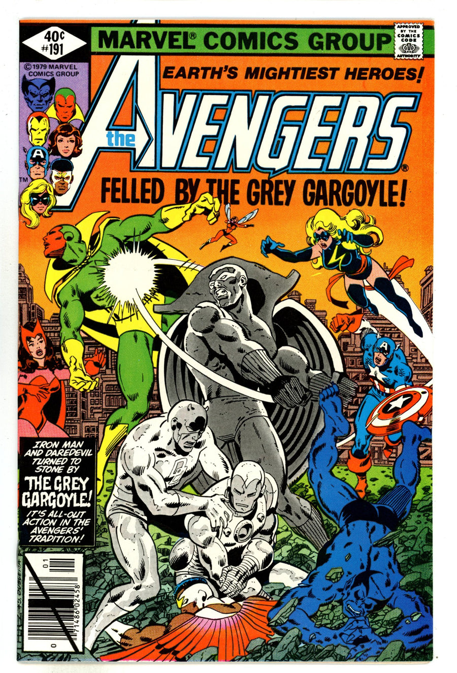 The Avengers Vol 1 191  VF+ (8.5)   (1980)        