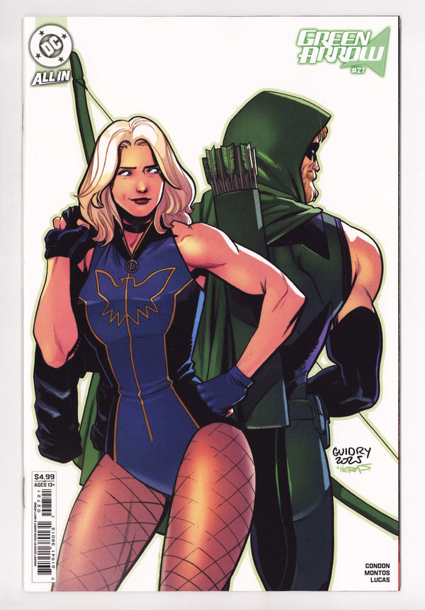 Green Arrow Vol 7 27 Guidry Variant (2025)