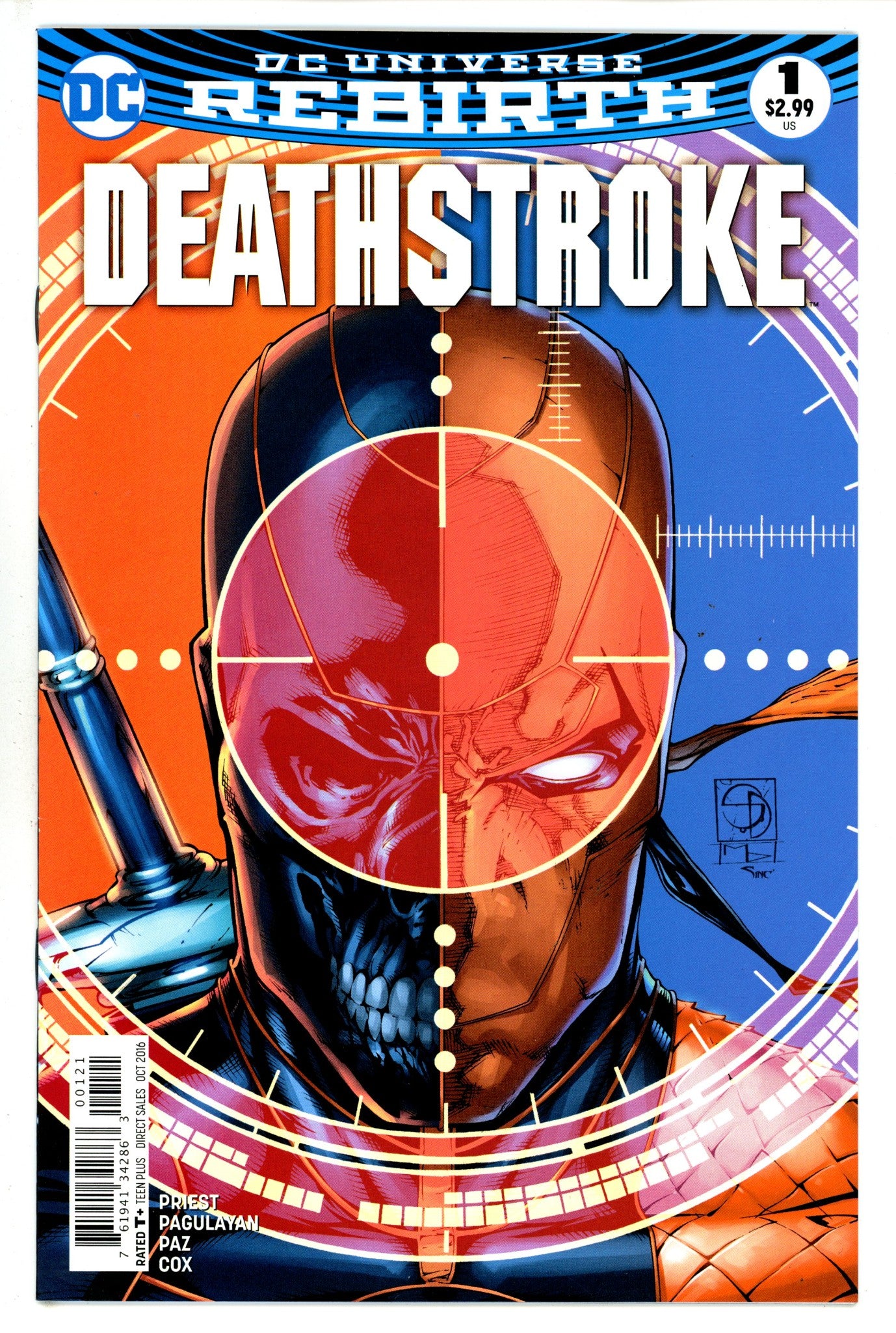 Deathstroke Vol 4 1 Davis Variant (2016)
