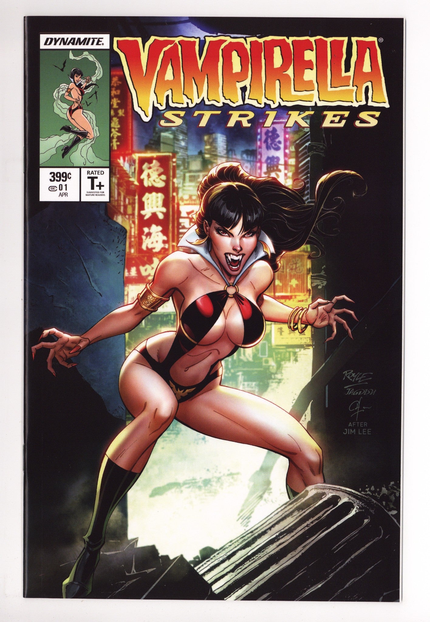 Vampirella Strikes Vol 3 1  High Grade   (2022) Royle     Variant  