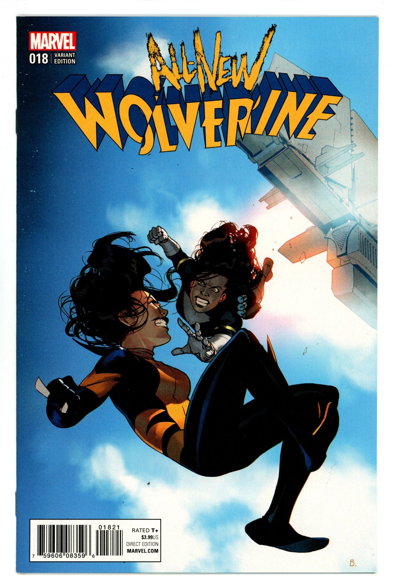 All-New Wolverine 18 NM (9.4) (2017) Bengal Variant 