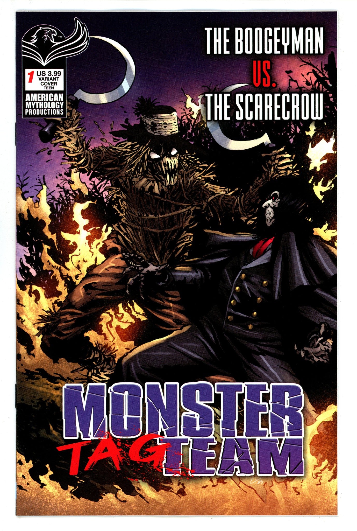 Monster Tag Team Boogeyman Vs Scarecrow 1 Martinez Variant (2024)