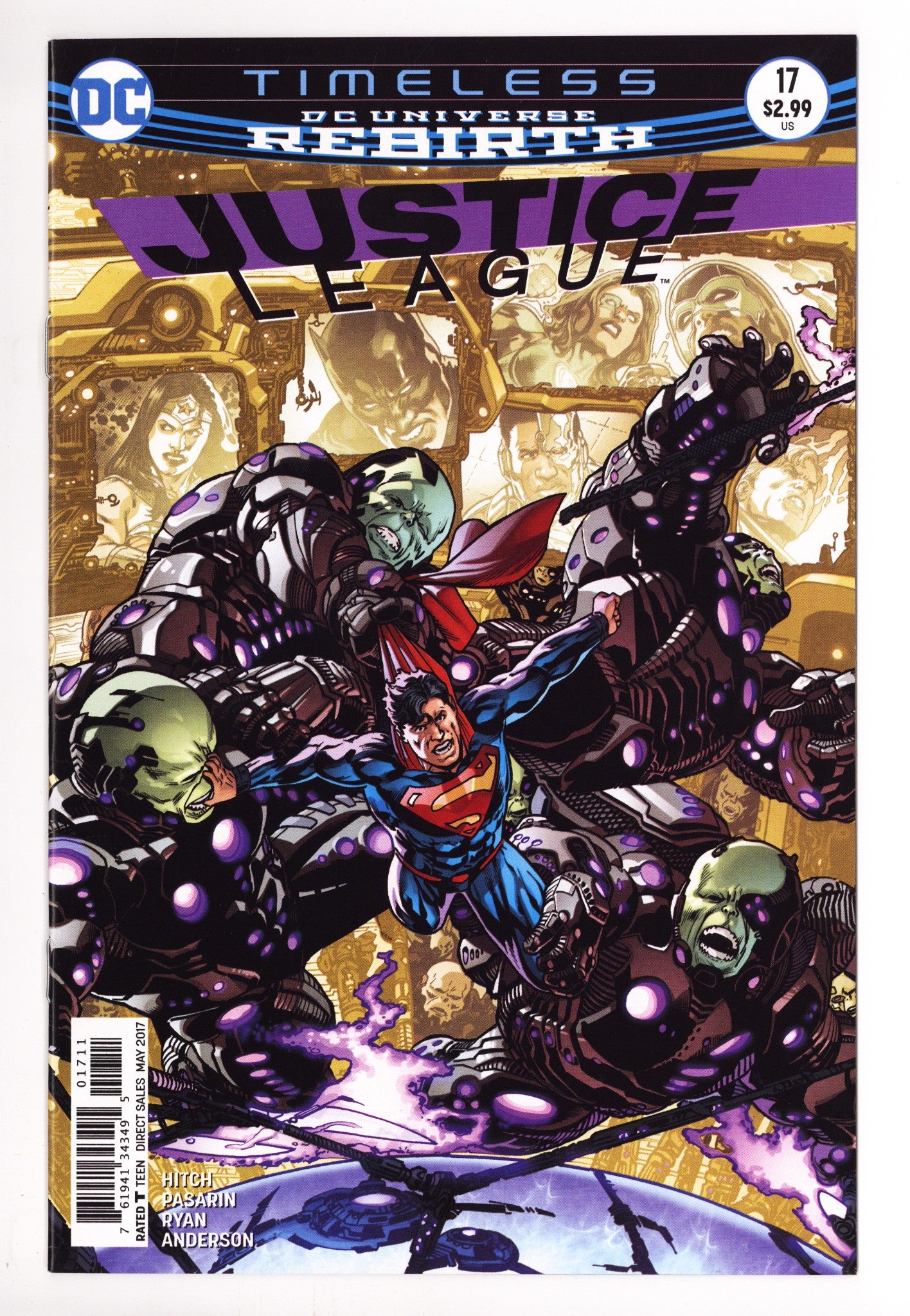 Justice League Vol 2 17 High Grade (2017) 
