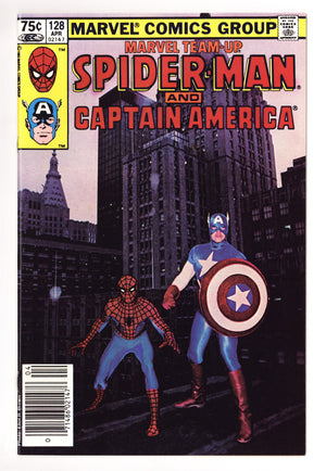 Marvel Team-Up Vol 1 128 VF- (7.5) (1983) Canadian Price Variant