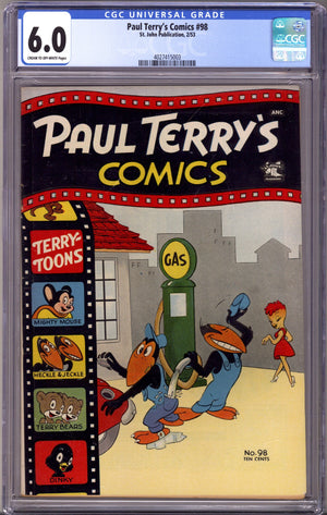 Paul Terry's Comics 98 CGC 6.0 (1953)