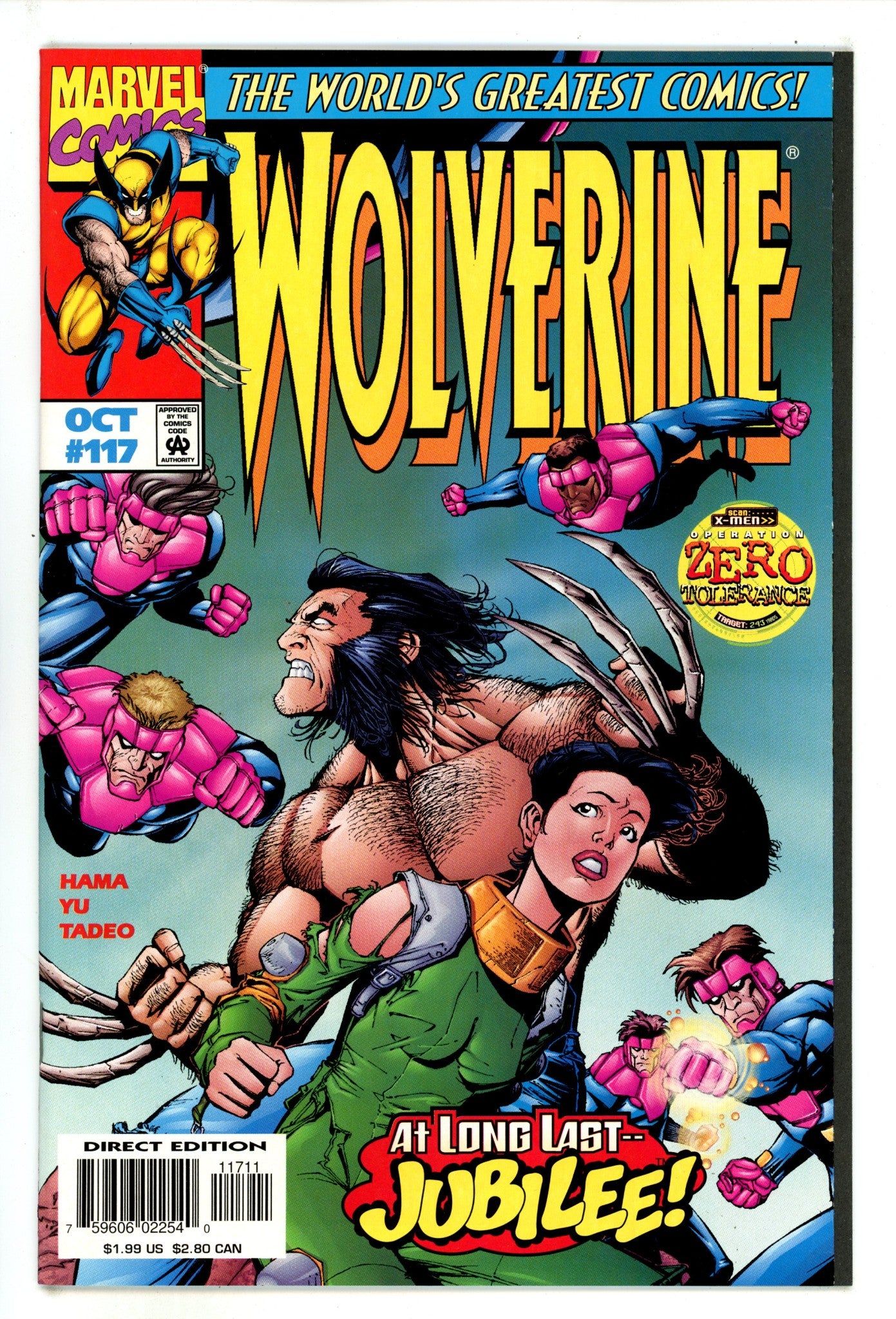Wolverine Vol 2 117 High Grade (1997) 