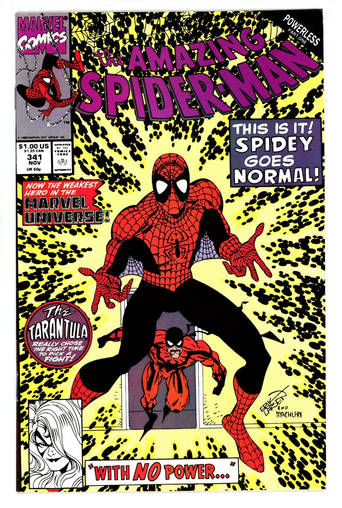 The Amazing Spider-Man Vol 1 341 VF- (7.5) (1990) 