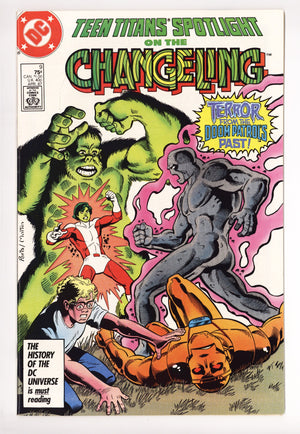Teen Titans Spotlight 9 Mid Grade (1987)