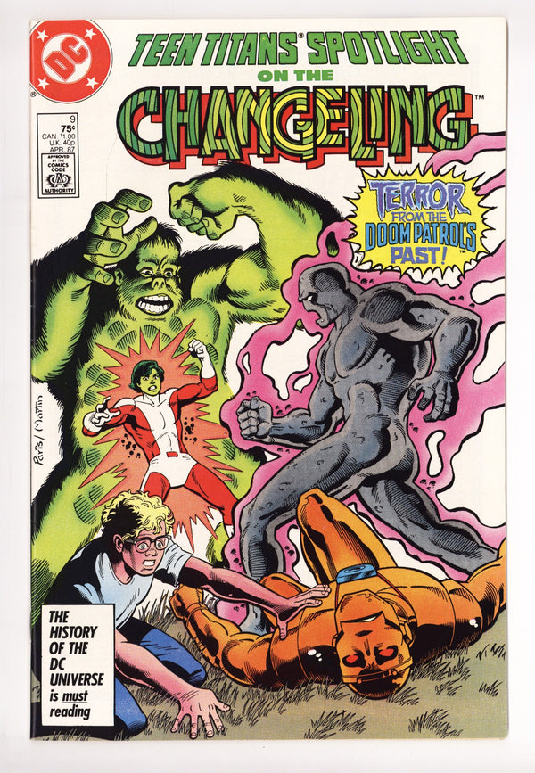 Teen Titans Spotlight 9 Mid Grade (1987)