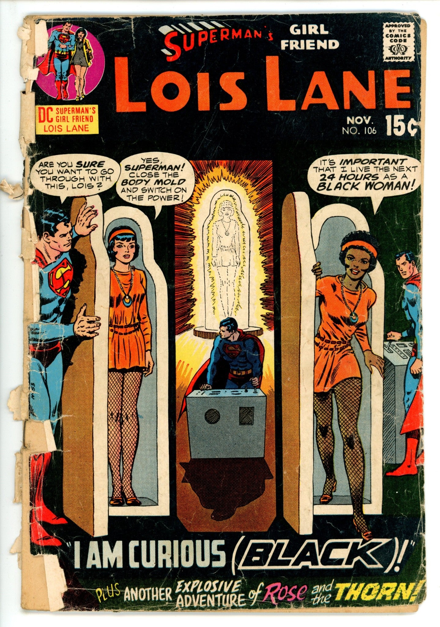 Superman's Girl Friend, Lois Lane 106 PR (1970)