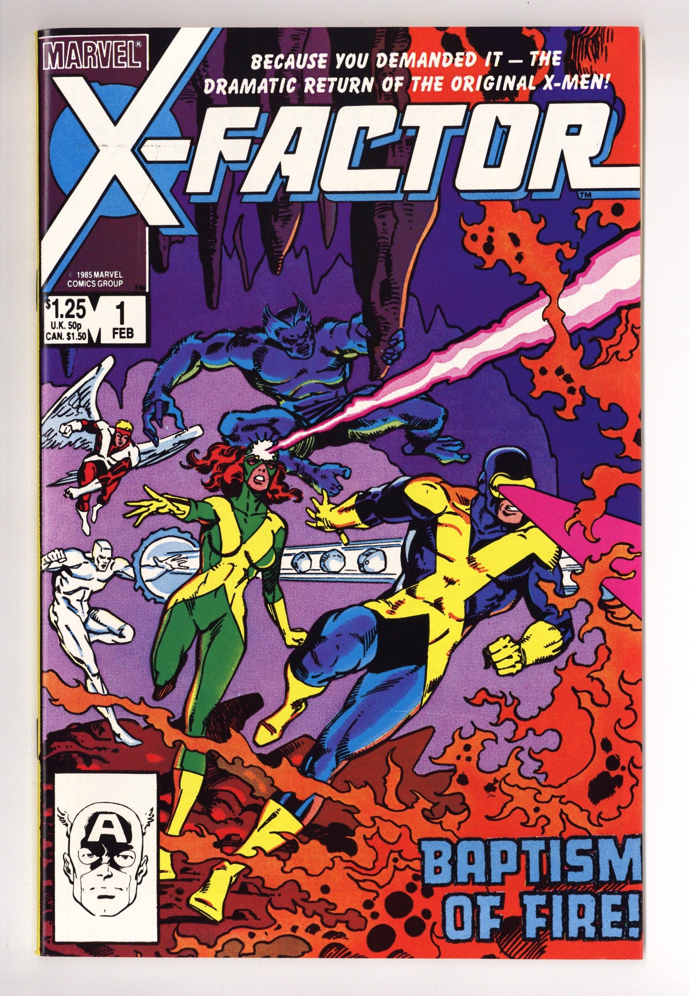 X-Factor Vol 1 1 NM- (9.2) (1986) 