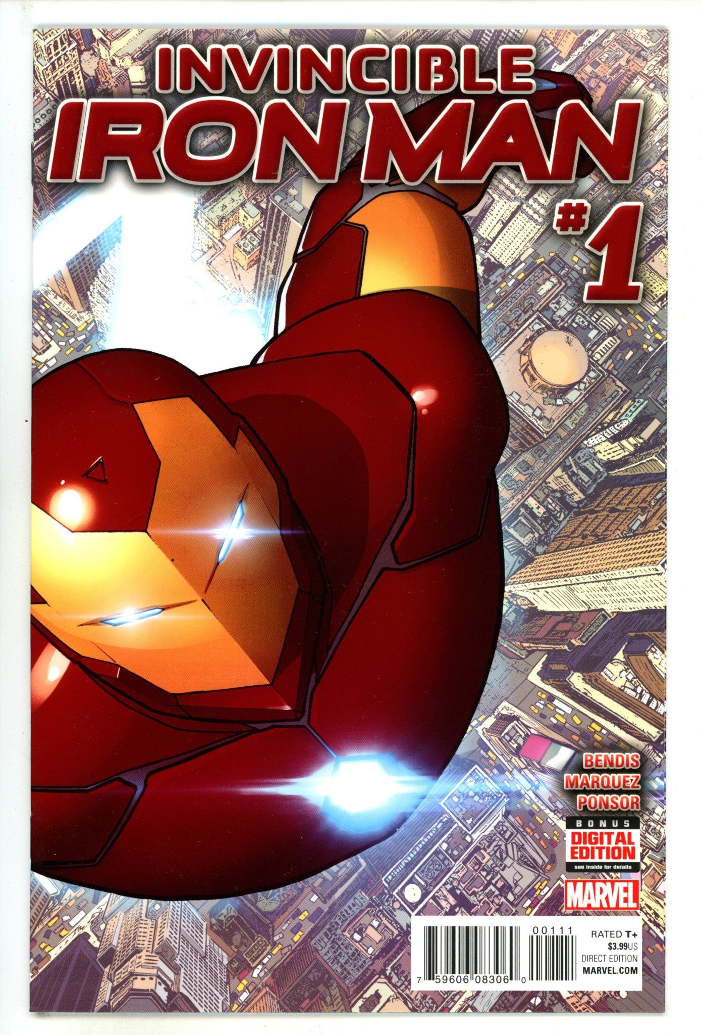 Invincible Iron Man Vol 2 1 High Grade (2015) 