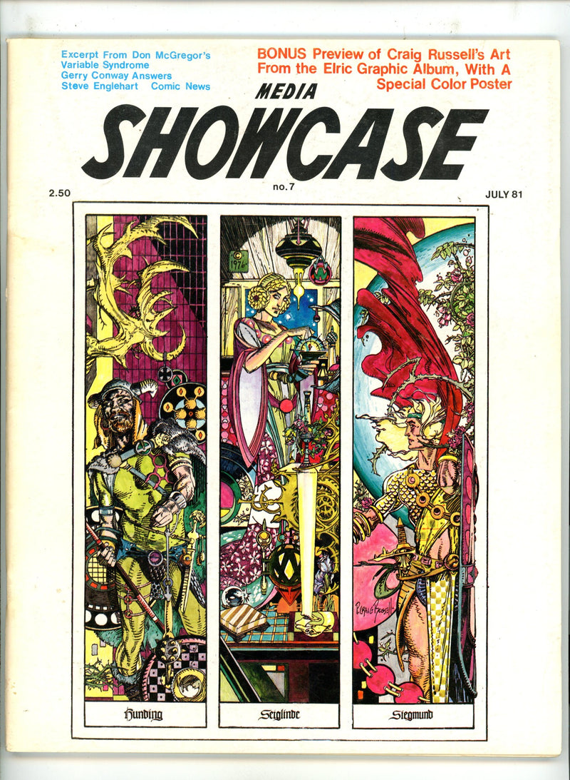 The Comic Times, Media Showcase 7 Low Grade (1981) 