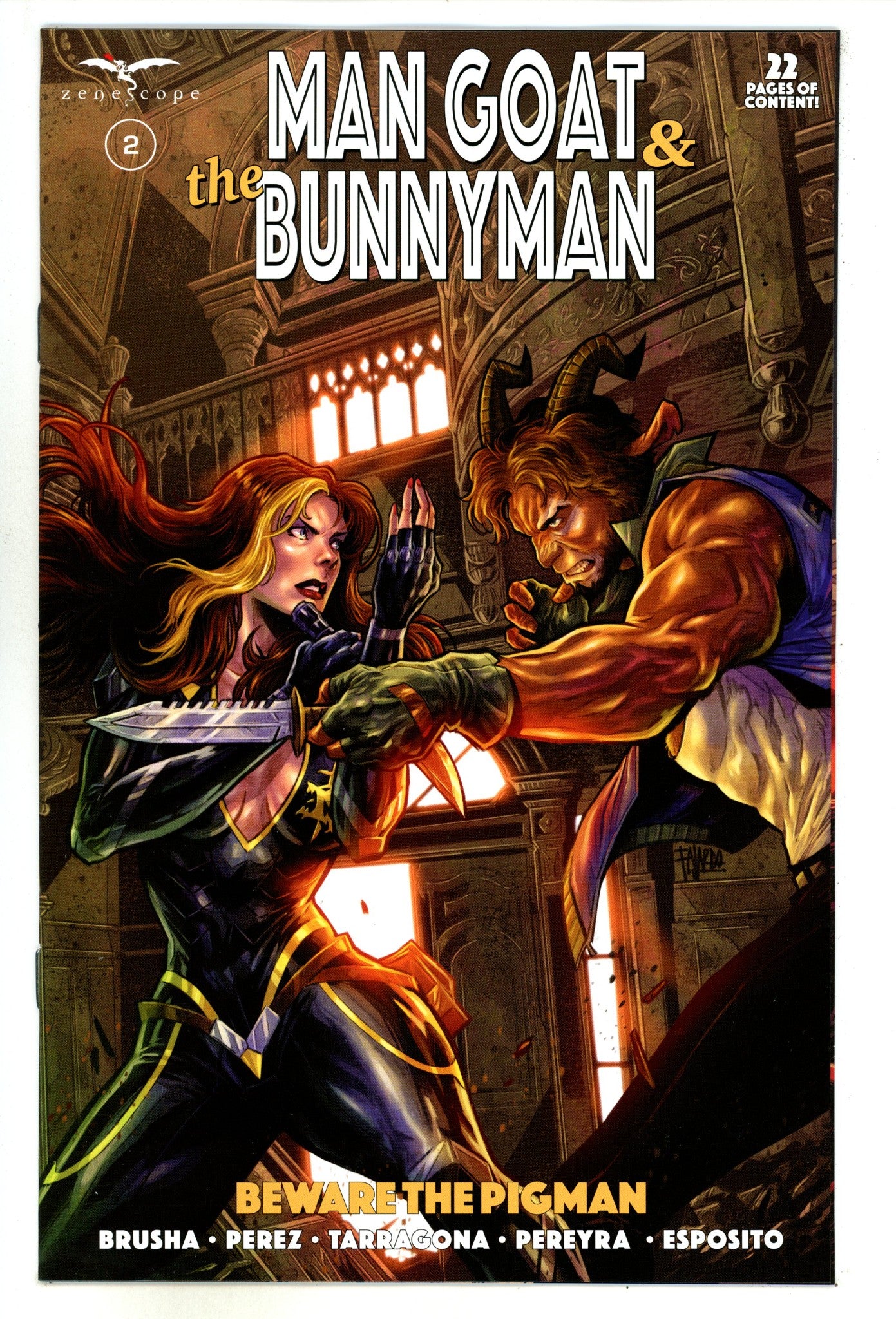 Man Goat & Bunnyman Beware The Pigman 2 Fajardo Variant (2024)