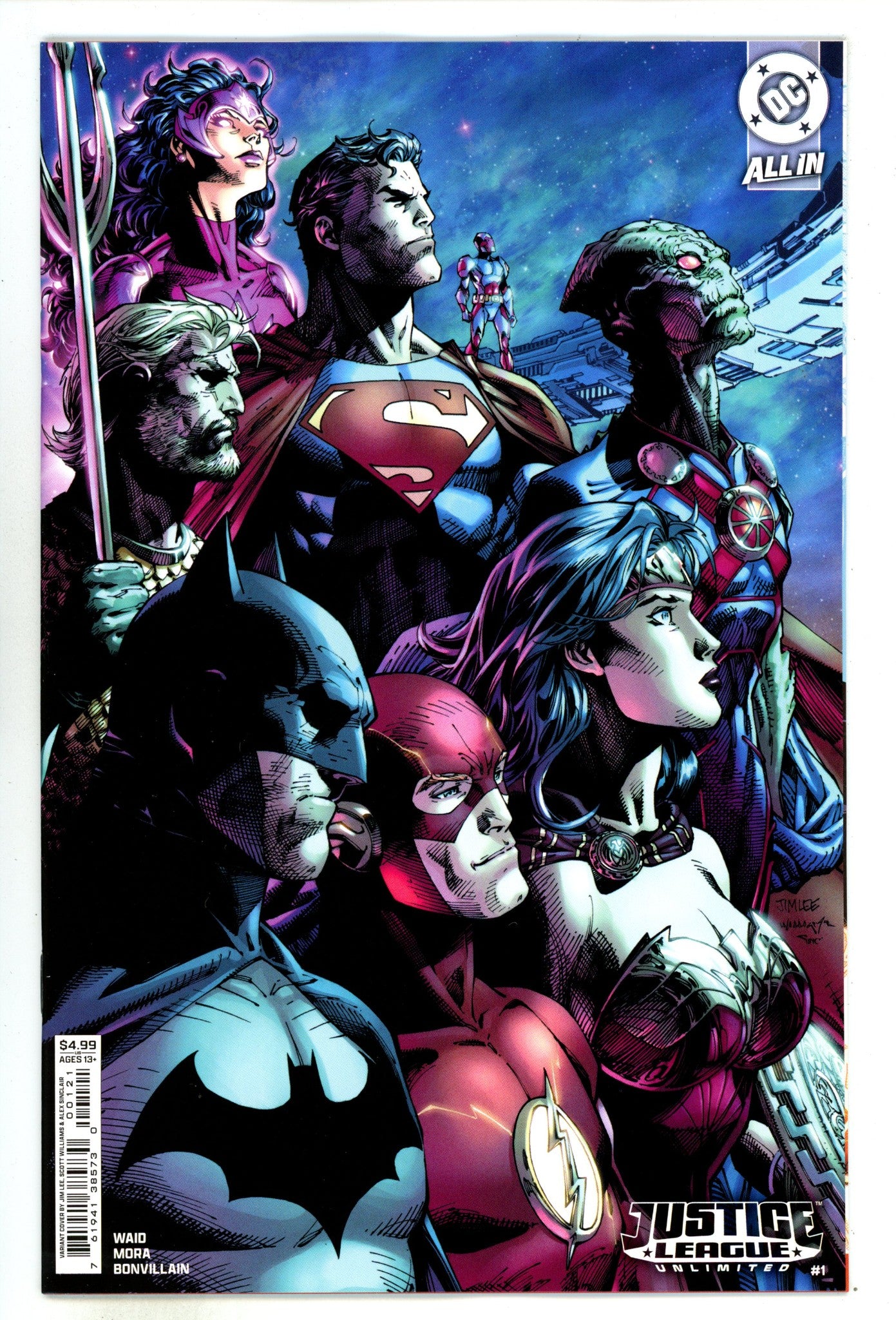Justice League Unlimited Vol 2 1 Lee Variant (2024)