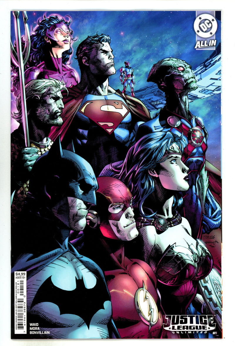 Justice League Unlimited Vol 2 1 Lee Variant (2024)