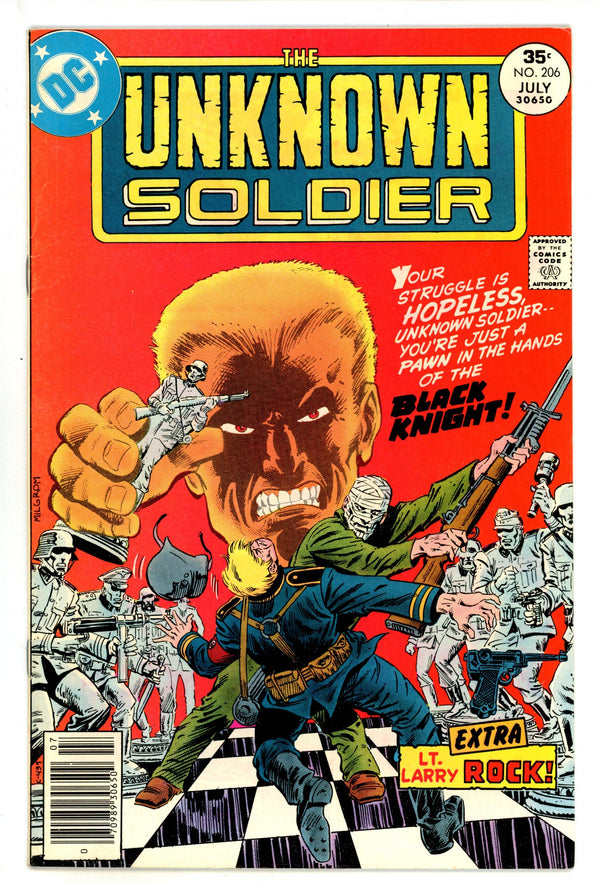 Unknown Soldier Vol 1 206 Mid Grade (1977)
