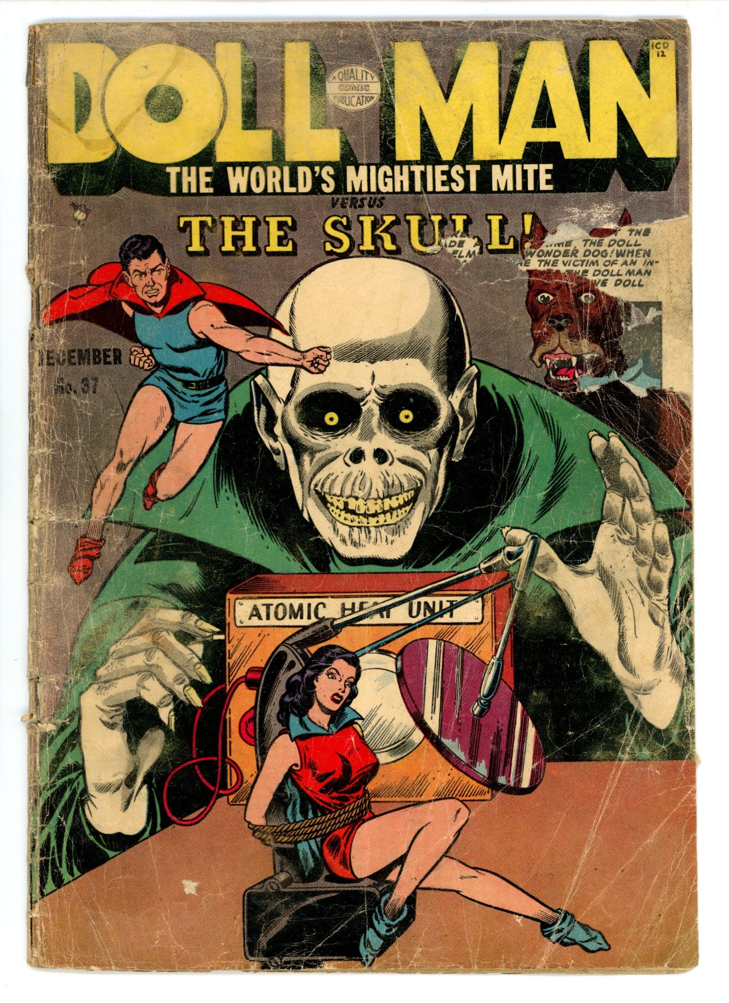 Doll Man 37 PR (0.5) Missing Centerfold (1951) 