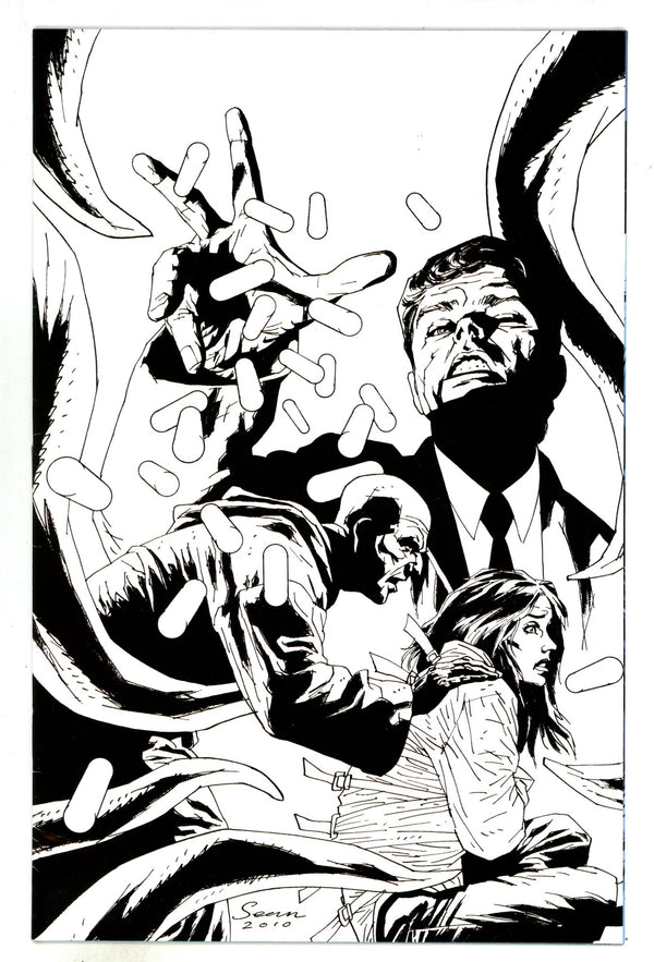 The Calling: Cthulhu Chronicles 1 FN (6.0) (2010) Phillips B&W Virgin Variant