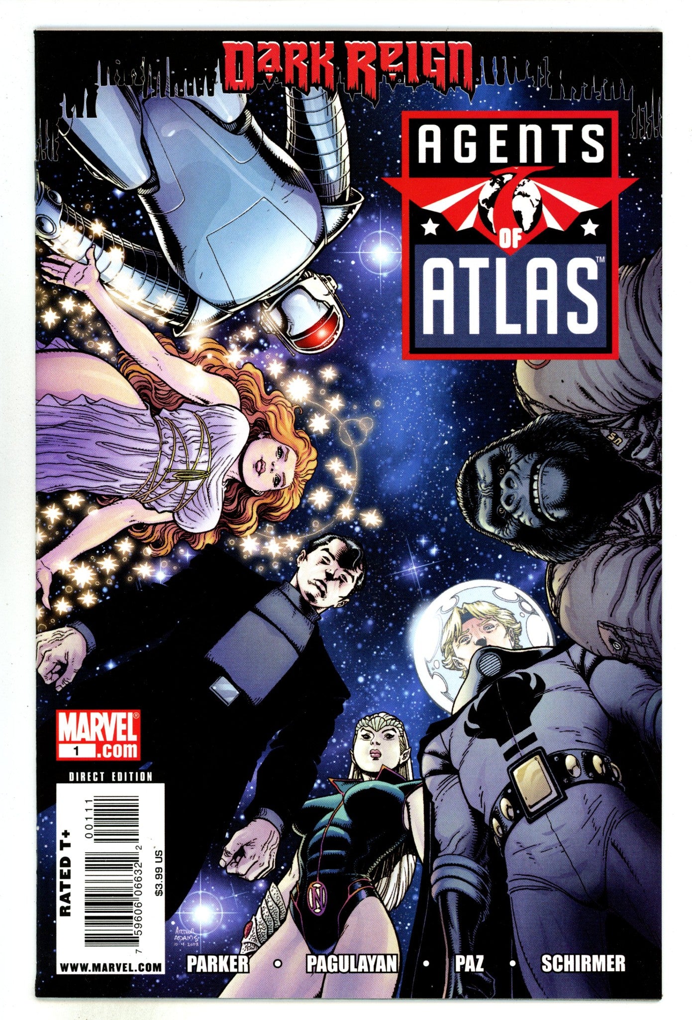 Agents of Atlas Vol 2 1 High Grade (2009) 