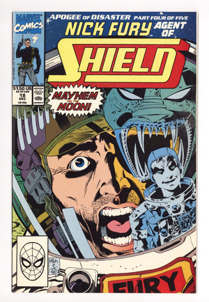 Nick Fury, Agent of S.H.I.E.L.D. Vol 4 18 High Grade (1990)