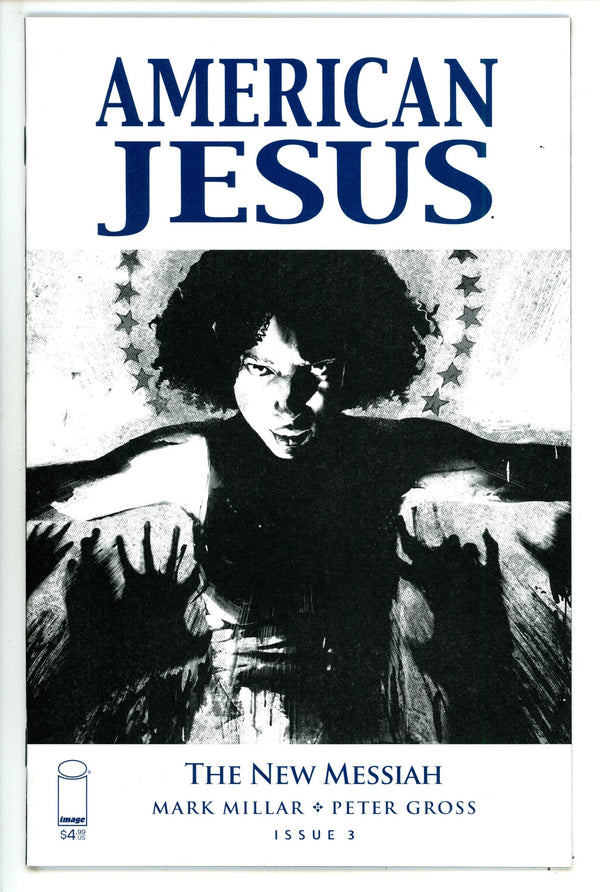 American Jesus: The New Messiah 2 High Grade (2020) Scalera B&W Variant