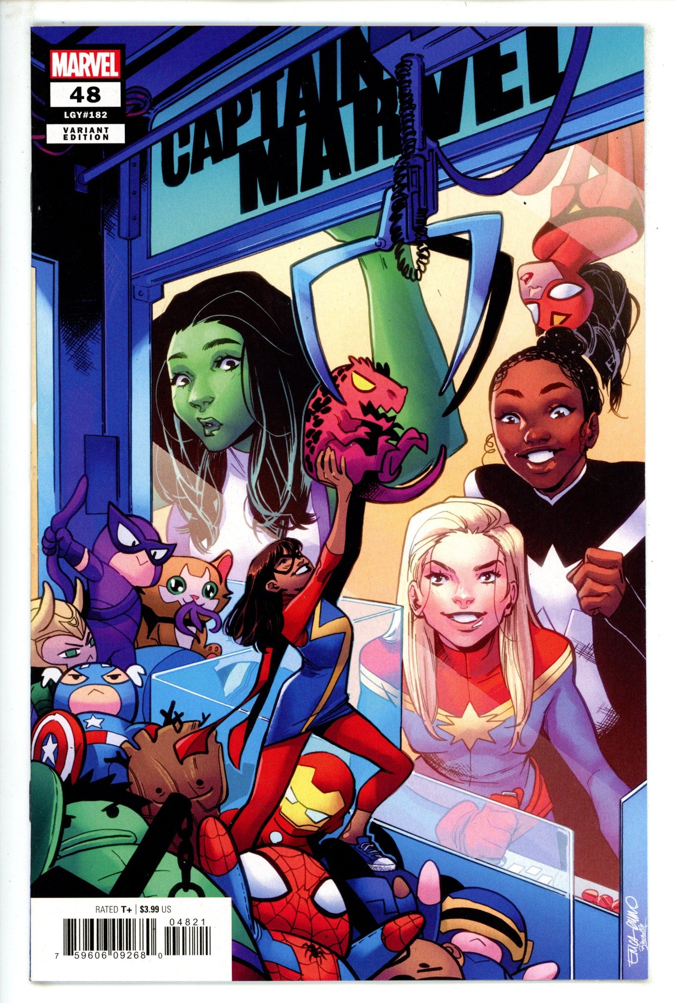 Captain Marvel Vol 11 48 (182) High Grade (2023) D'Urso Variant 