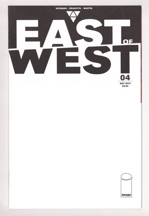 East of West 4 High Grade (2013) Blank Variant